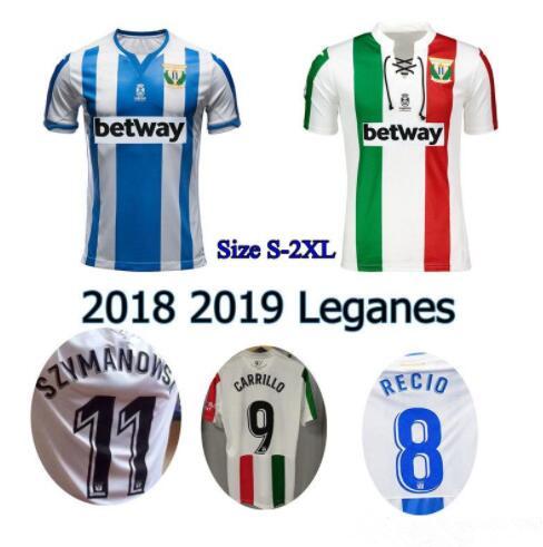 2018 2019 Leganes soccer jersey 18 19 away jersey Classic 90th Anniversary CARRILLO SZYMANOWSKI J.SILVA football shirt