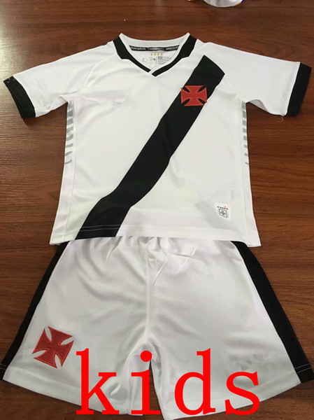 kids 2019 Club de Regatas Vasco da Gama Soccer Jerseys Home Away AUGUSTO 26 Y.PIKACHU 22 CASTAN KELVIN MOTTA RILDO 17 WERLEY 19 20