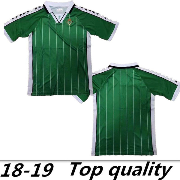 2019 Real Betis Commemorative Edition Soccer Jersey 18/19 JOAQUIN BOUDEBOUZ Soccer shirt MANDI HULIO TELLO INUI Football uniform