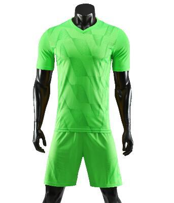 good fashion Custom Blank Team Soccer Jersey Sets Customized Soccer Tops With Shorts Training Short Running soccer uniform yakuda fitness