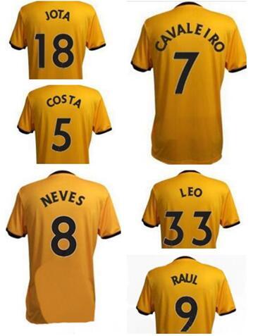 Customized 18-19 Home Away Thai Quality 18 JOTA 9 RAUL 7 CAVALEIRO 19 AFOBE 5 COSTA 15 BOLY LEO 33 Soccer Jerseys,Custom wears