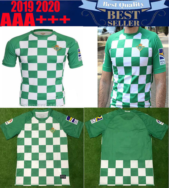 19 20 Real Betis Soccer Jerseys Lo Celso Joaquín Futbol Camisetas Football Camisa Vintage Shirt Kit Classic Maillot