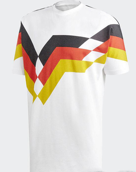 Retro VINTAGE CLASSIC 1990 1994 World Cup germany soccer jerseys Home White top thai KLINSMANN Matthäus camisa de futebol jerseys