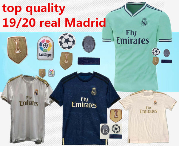 2019/20 Real Madrid Soccer Jersey home away NEW soccer shirt #20 ASENSIO ISCO MARCELO madrid 19 20 Football uniforms size S-2XL