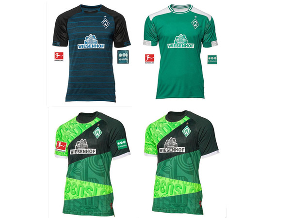 1899 SV Werder Bremen Retro #10 KRUSE soccer jerseys Werder Bremen 120 anniversary soccer jerseys 18 19 Werder Bremen PIZARRO 4 sport shirt