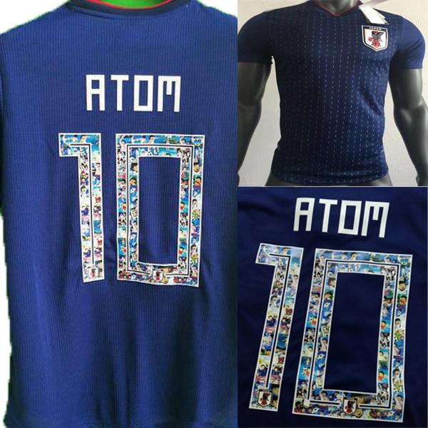 Thailand 2018 CARTOON Number Japan world cup home ATOM #10 Soccer Jerseys 2019 Tsubasa KAGAWA OKAZAKI NAGATOMO KAMAMOTO Football Shirts