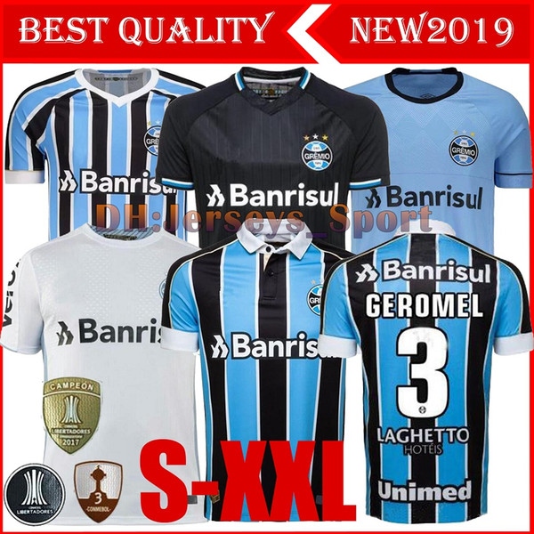 Best Quality 2019 Gremio Soccer Jersey 19 20 Gremio MILLER LUAN DOUGLAS DIEGO HAILON Home Away third football shirts camisetas de futbol