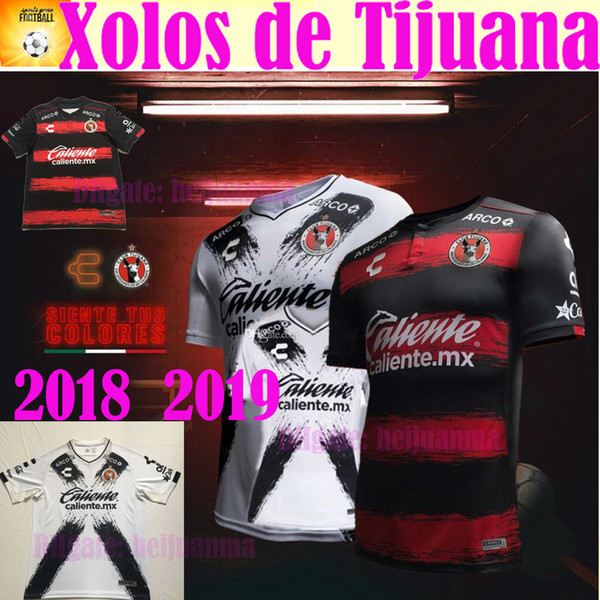 2018 2019 Xolos de Tijuana soccer jersey 18 19 Club Tijuana home away RIVERO LUCERO BOLANOS football shirt