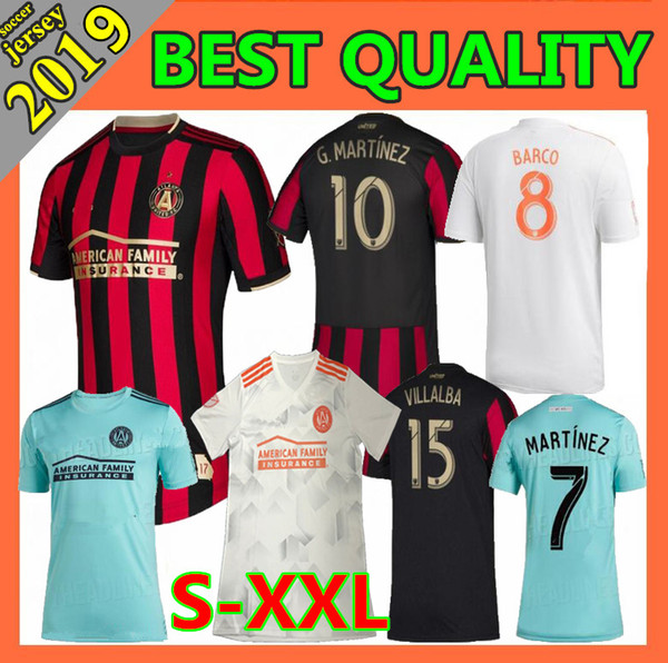 new 2019 2020 MLS Parley Atlanta United FC soccer jersey 19 20 GARZA JONES VILLALBA MCCANN MARTINEZ ALMIRON football shirts