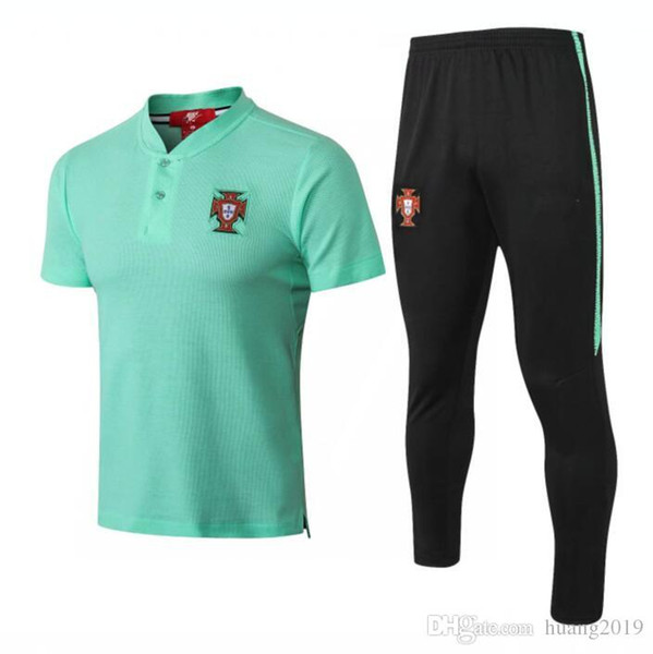 2018 World Cup Portugal polo shirt PEPE 7 RONALDO J.MOUTINHO EDER 10 J.MARIO BERNARDO NANI 20 QUARESMA 2018 Football uniform.