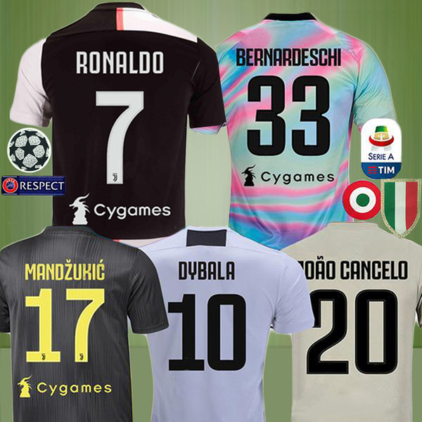 Top Thailand RONALDO Juventus 2019 champions league soccer jerseys DYBALA 18 19 Sports football kit shirt MEN WOMEN KIDS JUVE young sets