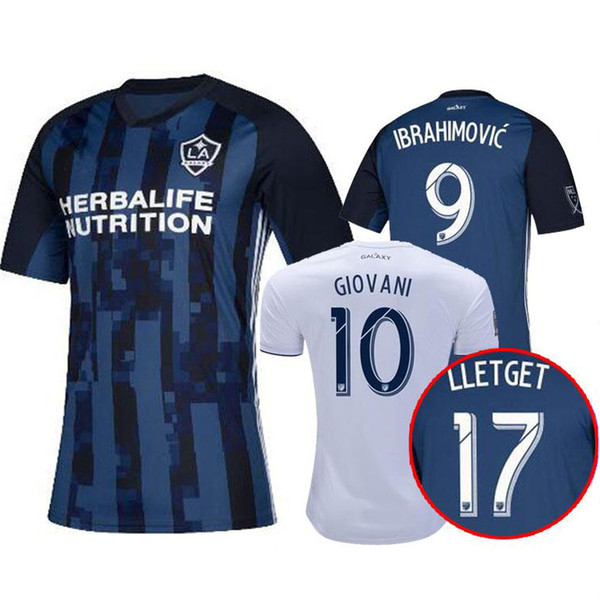 LA Galaxy Soccer jersey 2019 ZLATAN IBRAHIMOVIC Jersey 19 20 Los Angeles Galaxy Camisa long sleeve GIOVANI BECKHAM kids maillot de foot