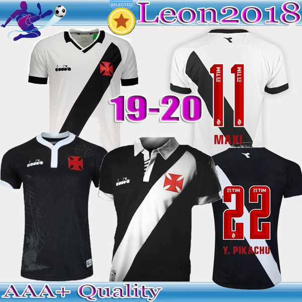 THAI QUALITY 2019 2020 Vasco da Gama jersey MAXI Y.PIKACHU PAULINHO soccer jerseys 18 19 Da Gama home away football shirt