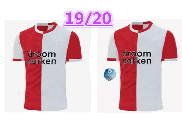 19/20 Feyenoord soccer jersey home 2019 2020 11 LARSSON 32 V.PERSIE 19 BERGHUIS 10 VILHENA 9 JORGENSEN JERSEY football sweat shirt