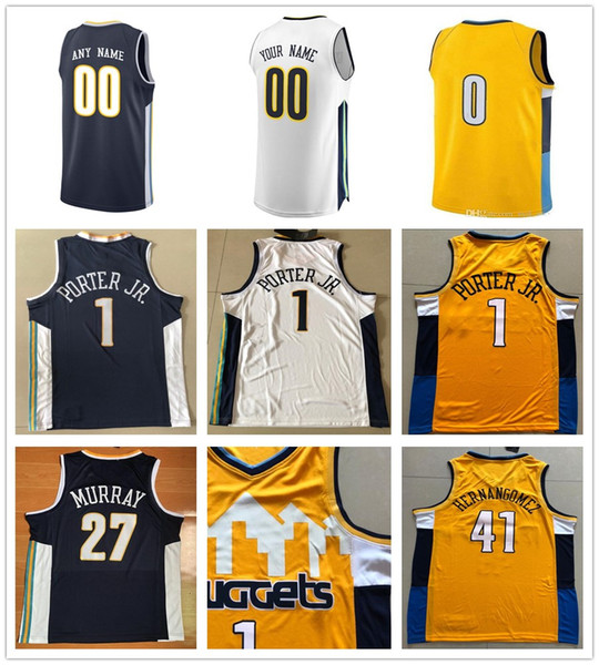 Printed Isaiah Thomas Torrey Craig Tyler Lydon Malik Beasley Monte Morris Jarred Vanderbilt Porter Jr. Hernangomez Jamal Murray Jerseys