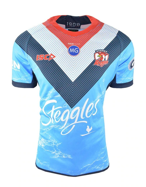 2019 NRL JERSEYS SYDNEY ROOSTERS 2019 TRAINING JERSEY SYDNEY ROOSTERS 2019 ANZAC JERSEY Roosters champion AIG Supper Rugby Jersey size S-3XL