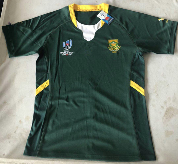 2019 Japan Rugby World Cup South Africa 2019 Home Rugby Shirt training Rugby World Cup South Africa Home and away Jersey size S-3XL