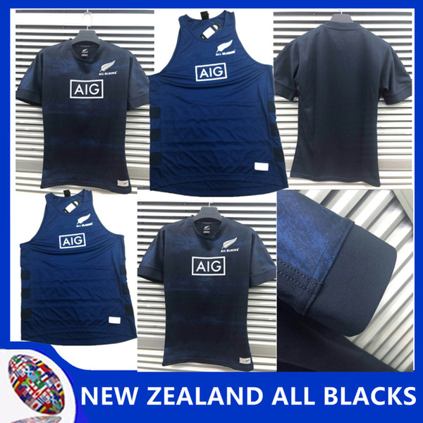 2019 NEW ZEALAND ALL BLACKS HOME RUGBY JERSEY NEW ZEALAND ALL BLACKS TRAINING SINGLET New Zealands All Blacks home away Rugby Jersey