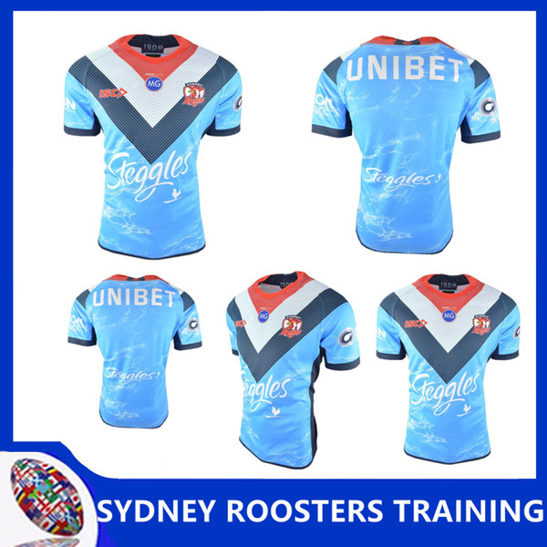 SYDNEY ROOSTERS 2019 ANZAC JERSEY SYDNEY ROOSTERS 2019 TRAINING JERSEY rugby Jerseys NRL National Rugby League rugby shirt size S-XL-3XL