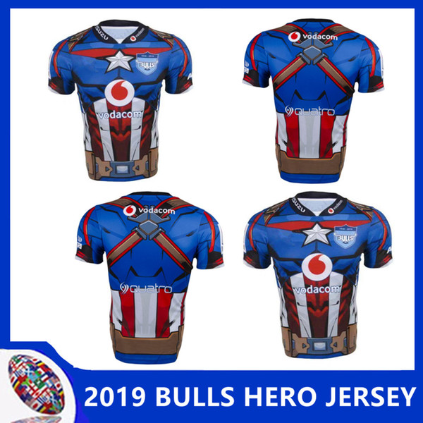 2019 BULLS SUPER RUGBY HERO JERSEY New Zealand Stormman football clothes Australia Super jersey Rugby Stormers 2018/19 Bulls Sharks Jersey