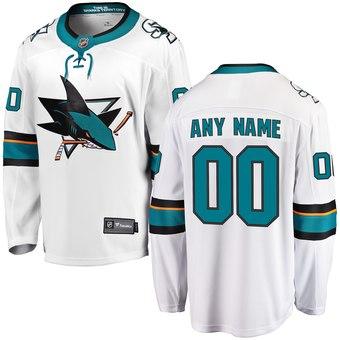 2019 Cheap Hockey Jerseys San Jose Sharks Logan Couture Custom USA Ice Jersey Blank Store personalized customized authentic womens kids 4xl