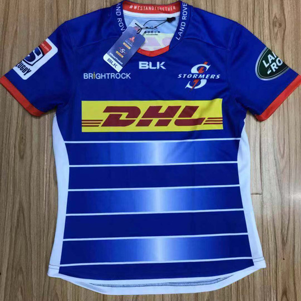 2019 STORMERS MEN'S HOME JERSEY SOUTH AFRICA BLITZBOKS REVEAL MANDELA 100 JERSEY Stormers 2018 Home Super Rugby Shirt size S - 3XL