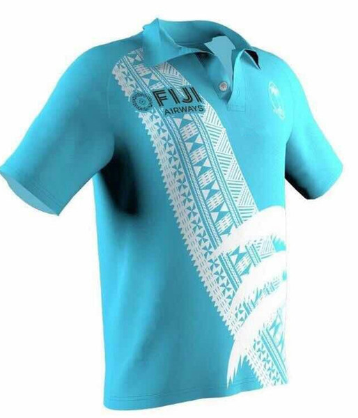 Fiji 7s 2018/19 Players Rugby Polo Shirt New Zealand 2017 Jerseys New Fiji Rugby Sevens Olympic Shirt Jersey Fiji Rugby