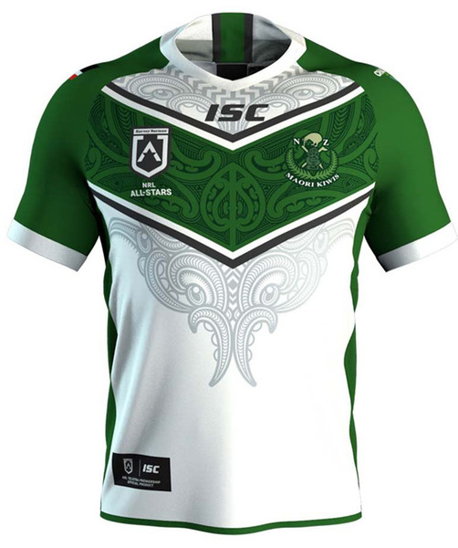 2019 NRL RUGBY JERSEY INDIGENOUS ALL STARS 2019 JERSEY New Zealand MAORI KIWIS ALL STARS 2019 JERSEY size S - 3XL (Can print)