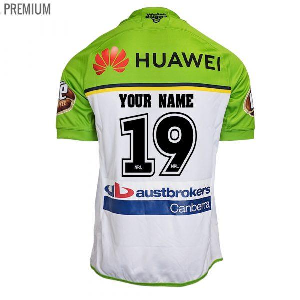 2019 NRL RUGBY JERSEY CANBERRA RAIDER S 2019 AWAY JERSEY NRL National Rugby CANBERRA RAIDER S League Rugby size s-3xL (Can print)