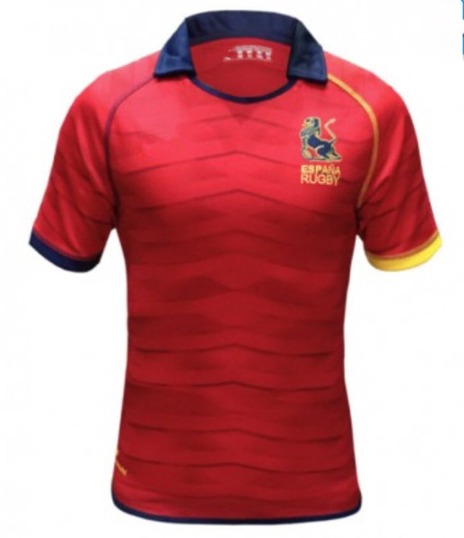 Spain 2018/19 Home Rugby Shirt Spain 2018/19 Players Rugby Polo Shirt Spain 2018/19 Players Rugby Track Jacket size S-3XL