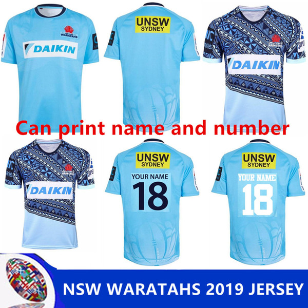 NSW WARATAHS 2019 HOME JERSEY NSW WARATAHS 2017 HOME JERSEY 2017 2018 WARATAHS Rugby Jersey Shirt size S-3X