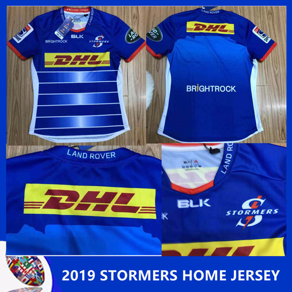 2018/19 STORMERS MEN'S HOME JERSEY Stormers 2018 SOUTH AFRICA Super Rugby Shirt Stormers 2018 Home Super Rugby Shirt size S - 3XL