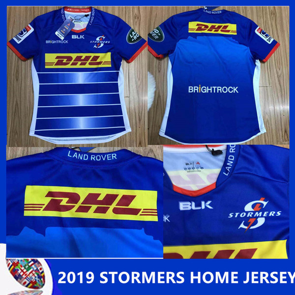 2018/19 STORMERS MEN'S HOME JERSEY Stormers 2018 Alternate Super Rugby Shirt Stormers 2018 Home Super Rugby Shirt size S - 3XL