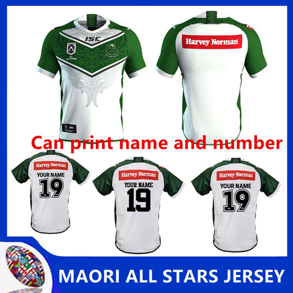 2019 NRL RUGBY JERSEY Australia INDIGENOUS ALL STARS 2019 JERSEY New Zealand MAORI KIWIS ALL STARS 2019 JERSEY size S - 3XL (Can print)