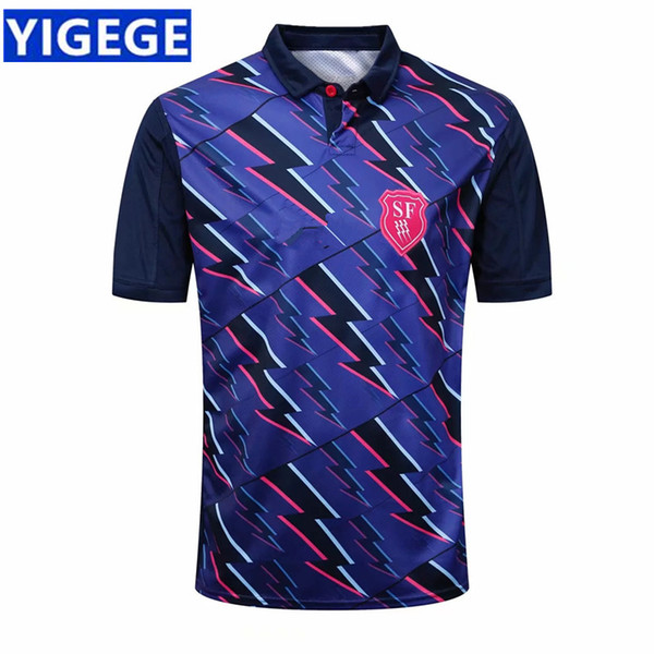 2019 Stade Francais Home rugby jersey 16-17 NRL National Rugby League Stade Francais Paris Burleigh Bears jerseys size S-M-L-XL-XXL-3XL