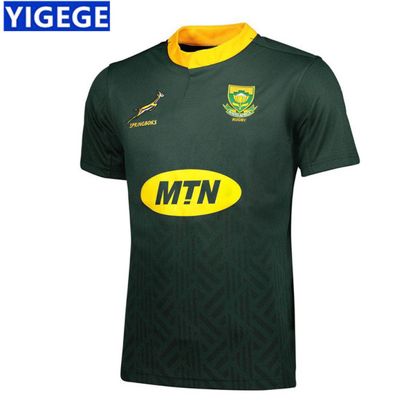 2018 SOUTH AFRICA SPRINGBOK JERSEY South Africa Home and away Jersey shirt Springboks South African national team rugby size S-3XL