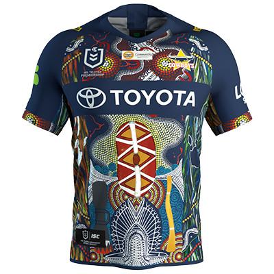 2019 NRL RUGBY JERSEY NORTH QUEENSLAND COWBOYS 2019 INDIGENOUS JERSEY Camouflage Rugby jerseys 17/18 thurston RRWC NRL Super North shirts