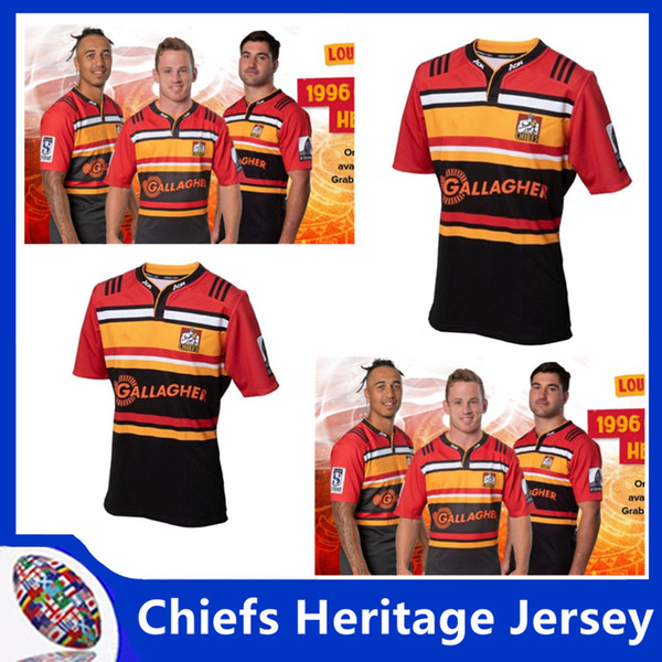 New Zealand Chiefs Super Rugby jerseys Framed 1996 Chiefs Heritage Jersey Chiefs Super Rugby Jersey 2018 2019 home away rugby Jerseys