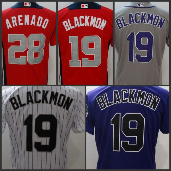 Colorado Rockies Mens jersey 28 Nolan Arenado 19 Charlie Blackmon Women Youth Baseball Jerseys