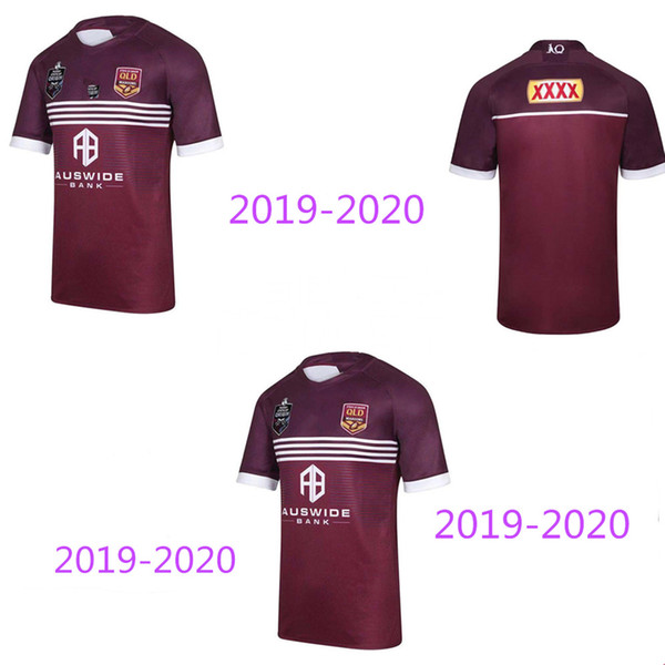 2019 NRL National Rugby League top quality Queensland 2020QLDMaroons Rugby jerseys NSWRL Holden NSW blue men euro size S-M-L-XL-XXL-3XL