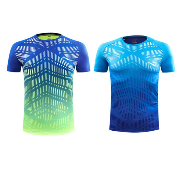 2018 New Tennis t shirt Male/Female, Badminton T Shirts , AT DRY Tee Table Tennis Training Clothes , Breathable Quick Dry Ping Pong T-Shirt