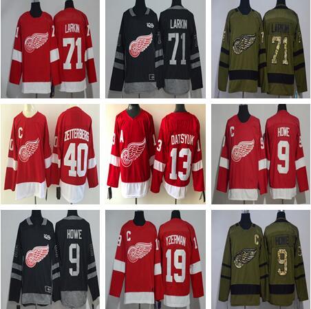 Mens Detroit Red Wings Justin Abdelkader Redwings Home Away Red White Hockey Jersey All Players In Hockey Jerseys