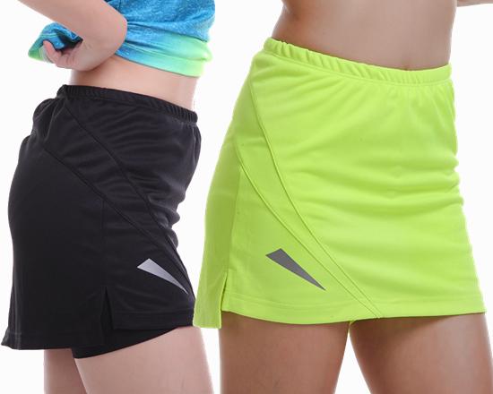 Tennis Skorts Fitness Short Skirt Badminton breathable Quick drying Women Sport Girls Ping pong table Tennis Skirts