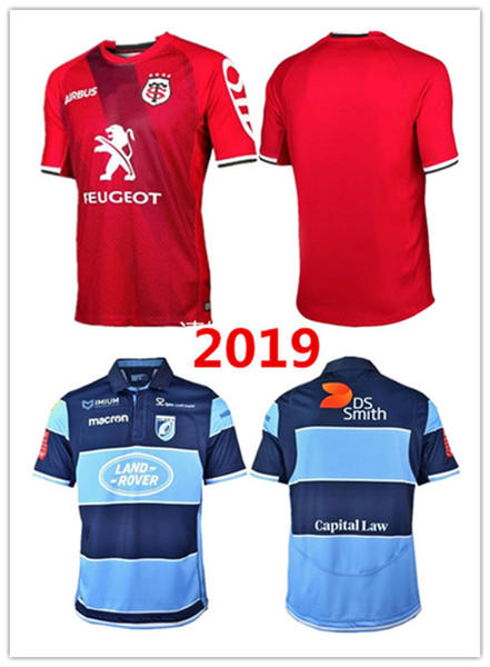 Toulouse Rugby Jersey Toulouse Rugby Jersey 2019 Toulouse Rugby Jerseys League jersey size S-2XL--3XL