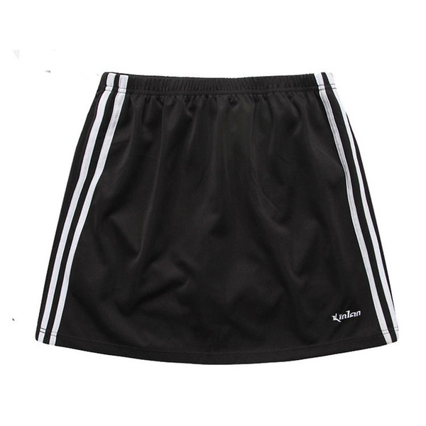 Wholesale- Women 2 in 1 Tennis Skirts 2017 New Style Sport Bottoms Polyester Breathable Fabric Table Tennis Skorts Badminton Skirts