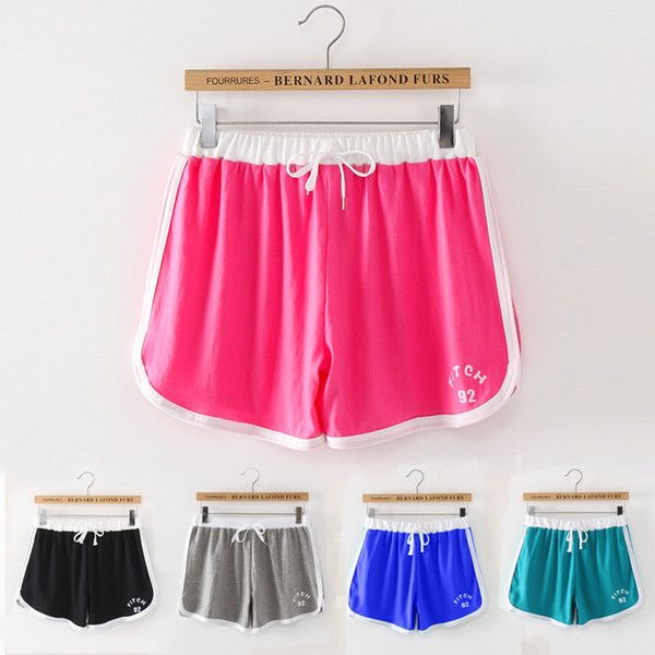 Summer Sports Shorts Women-friendly Candy-colored Tennis Pants At Home Up 3 Casual Shorts Women Sport Shorts