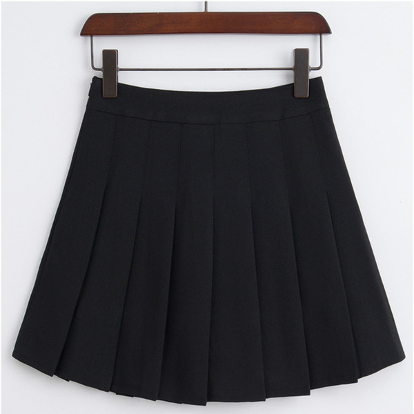 School Lolita Skirts High Waist Minifalda Girls Miniskirt Badminton Skirt With Safe Underwear Tennis Skirts Running Skorts