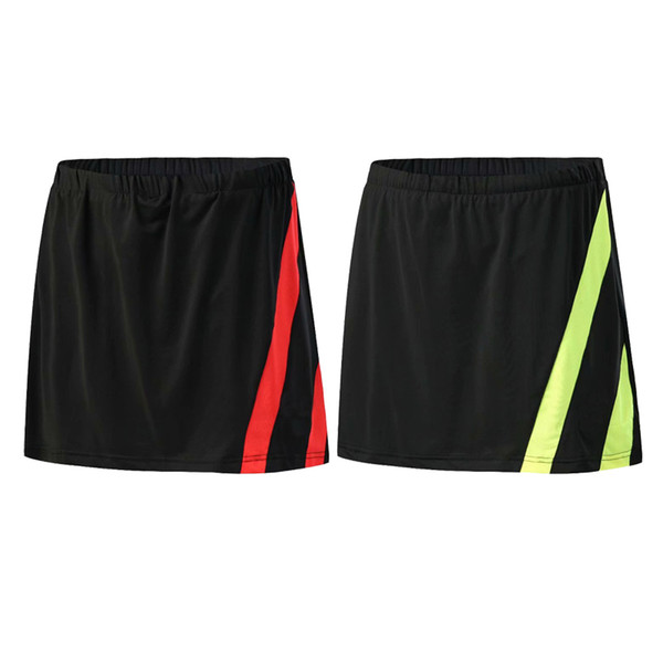 New Tennis Skorts Fitness Short Skirt Badminton breathable Quick drying Women Sport Girls Ping pong table Tennis Skirts.Breathable, dry