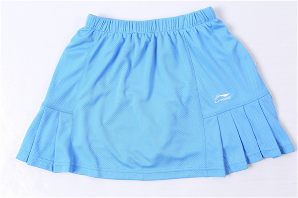 2018 New Lining/ Lining badminton skirt, women's tennis skirt, short skirt, breathless summer sports women's shorts