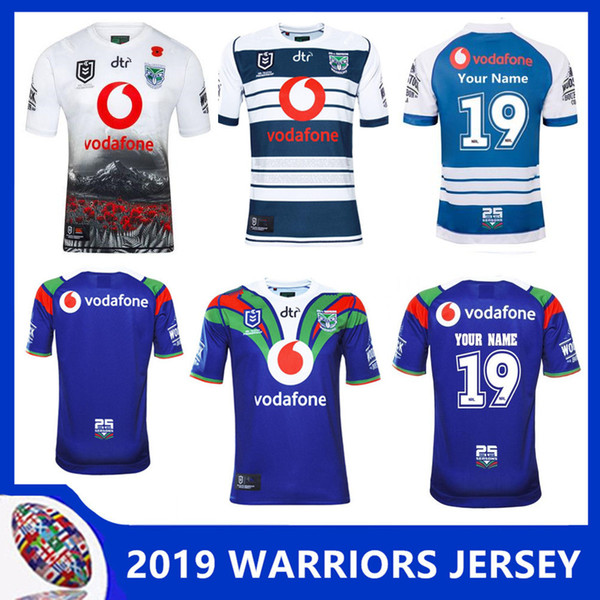 WARRIORS 2019 HERITAGE JERSEY New Zealand Warriors rugby jerseys new rugby NEW ZEALAND WARRIORS 2019 ANZAC JERSEY size S-3XL